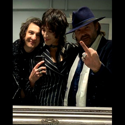 Backstage revelry on Palaye Royales The Bastards World Tour   