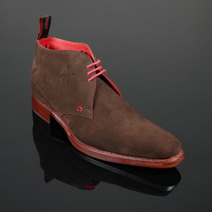 Dexter - 'Masuka' Plain Front Suede Chukka Boot