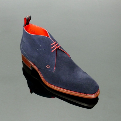 Dexter - 'Masuka' Plain Front Suede Chukka Boot