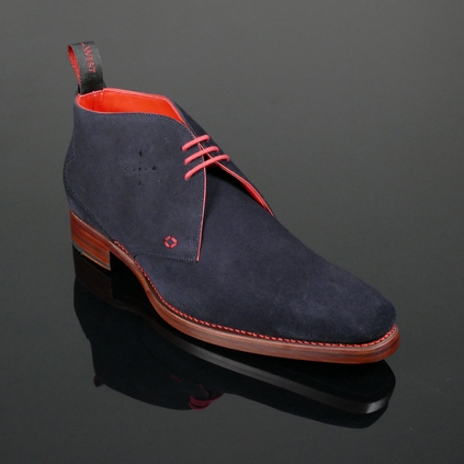 Dexter - 'Masuka' Plain Front Suede Chukka Boot