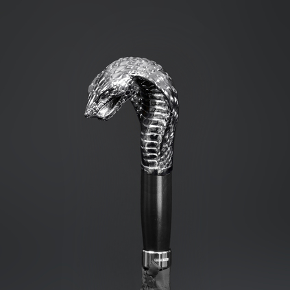 Umbrellas - Silver Spitting Cobra Head