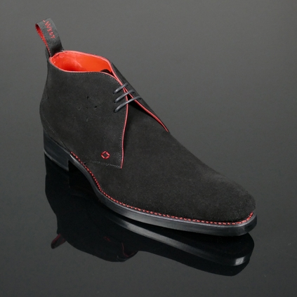 Dexter - 'Masuka' Plain Front Suede Chukka Boot