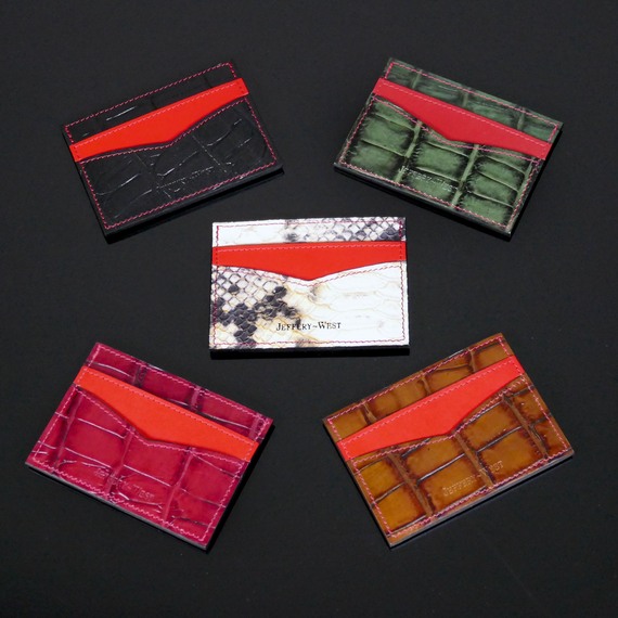 Reptile print Cardholder