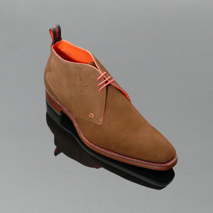 Dexter - 'Masuka' Plain Front Suede Chukka Boot