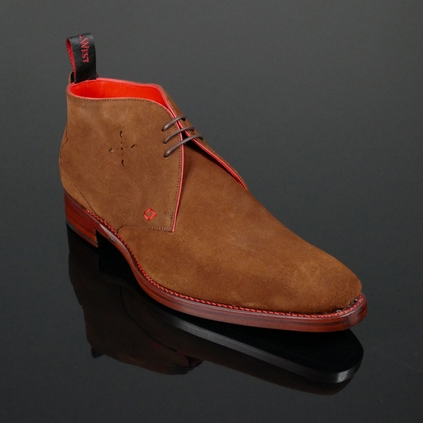 Dexter - 'Masuka' Plain Front Suede Chukka Boot