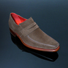 Marron Brown Suede