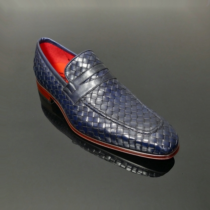 Soprano K169 'CONCOURS' Navy Hand Weaved Slip on