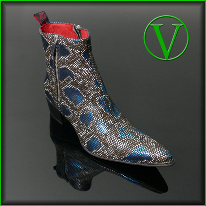 Sylvian K565 'Wicked' VEGAN Double Zip Boot