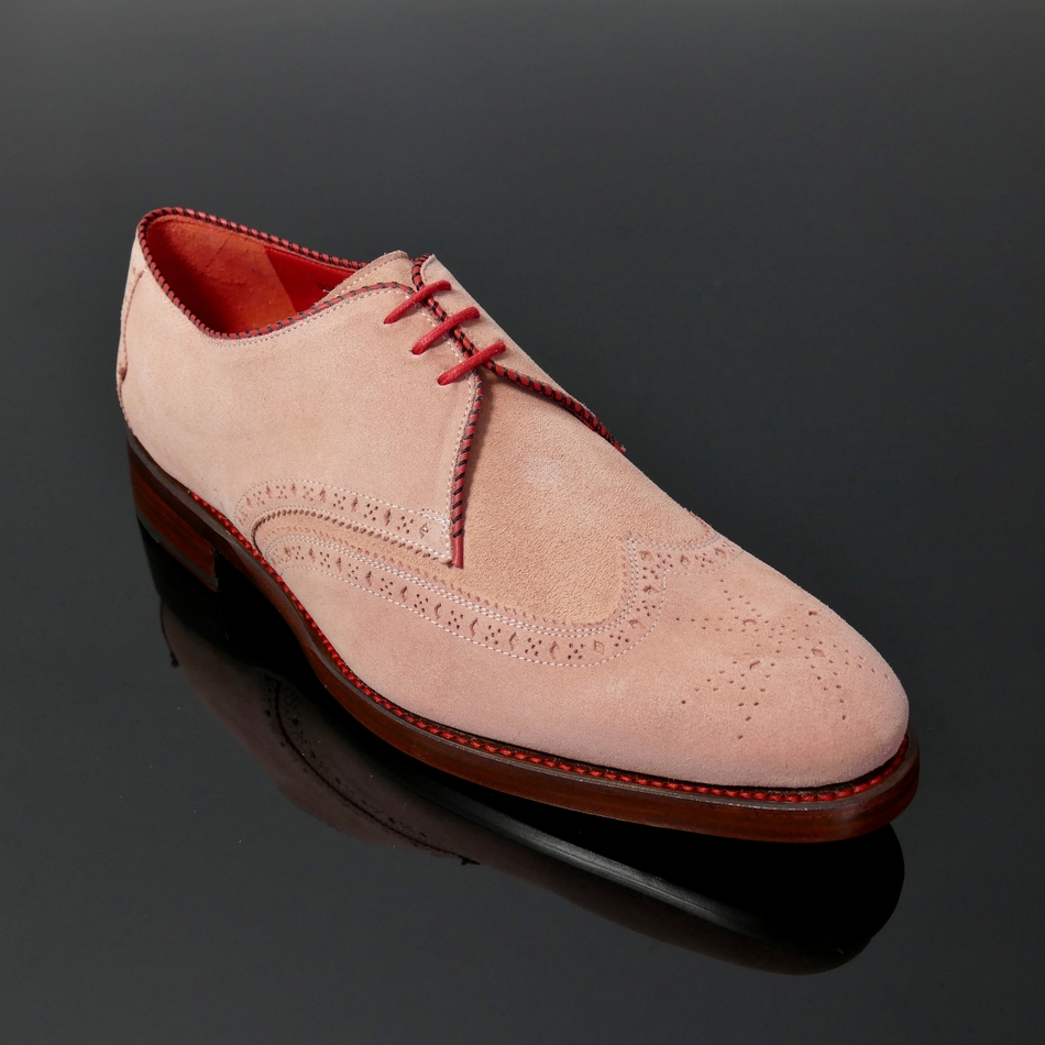 Suede wingtip hot sale