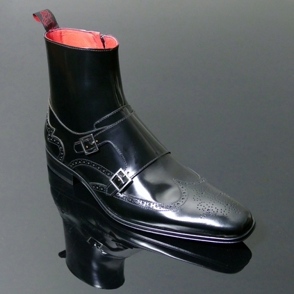 Scarface K855 'GUSTAVO' Monk Buckle zip boot