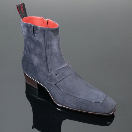 'Drowner' saddle strap zip boot