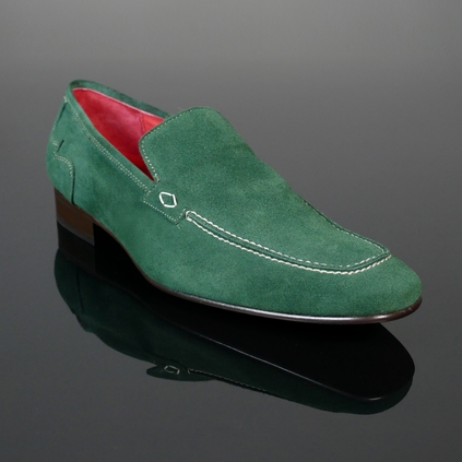 Jung K906 'Ocean Drive' Pinktuck apron loafer