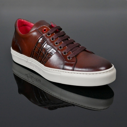 Apollo K924 'JEREZ' Croc Panel Sneaker