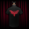 'Deathmoth' Black 100% cotton T-shirt