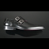 Scarface F005 'LOPEZ' Double buckle Monk shoe