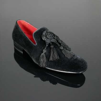 Jung K048 'Wilde' Velvet slipper 