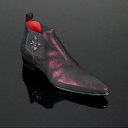 Manic K977 'Heraldic' Low Chelsea Boot