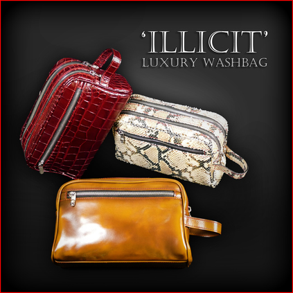 'Illicit' Luxury Washbag